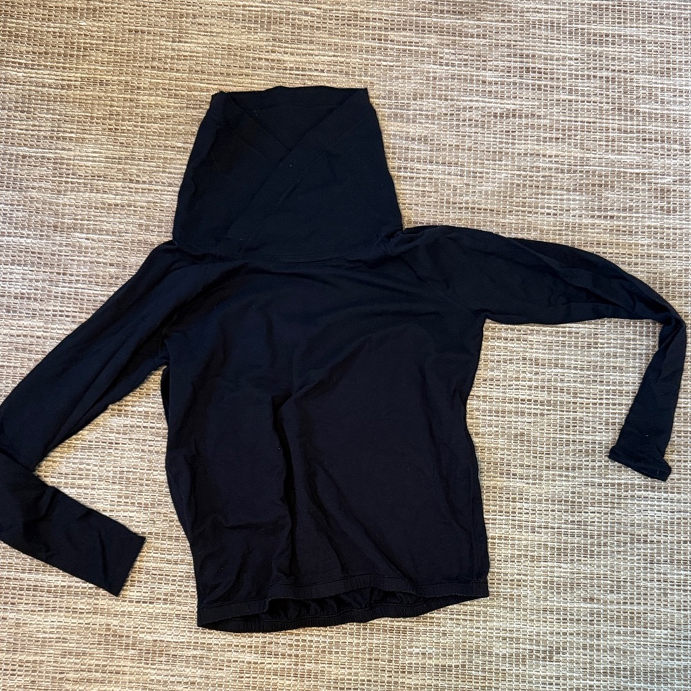 lululemon athletica mockneck Black pullover